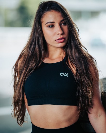 Traffic Seamless Top - Fekete