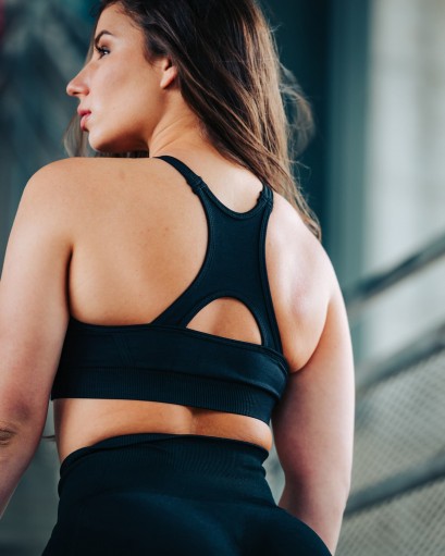 Traffic Seamless Top - Fekete