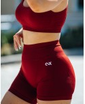 Contour Seamless Rövidnadrág - Piros
